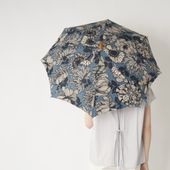 Tokyo noble/綿麻の日傘　大花柄